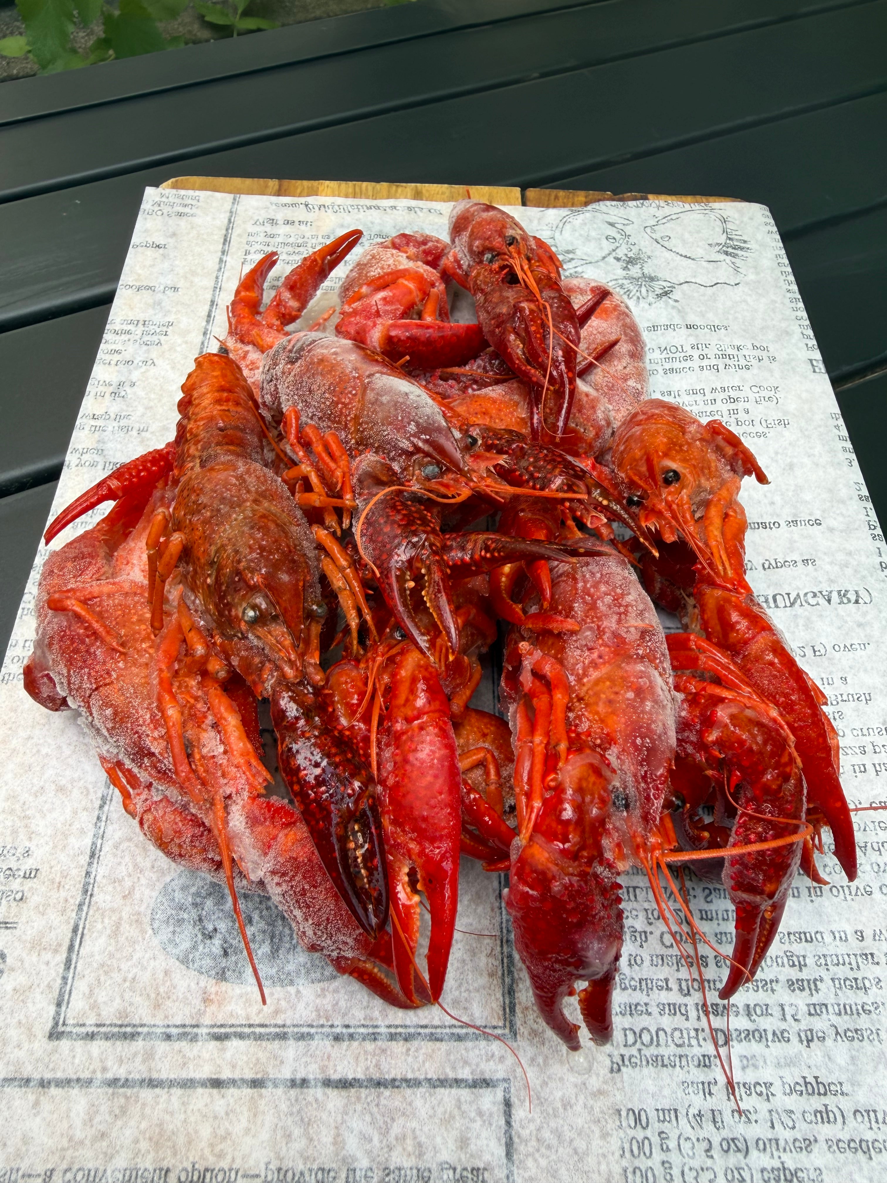 FROZEN COOKED CRAWFISH