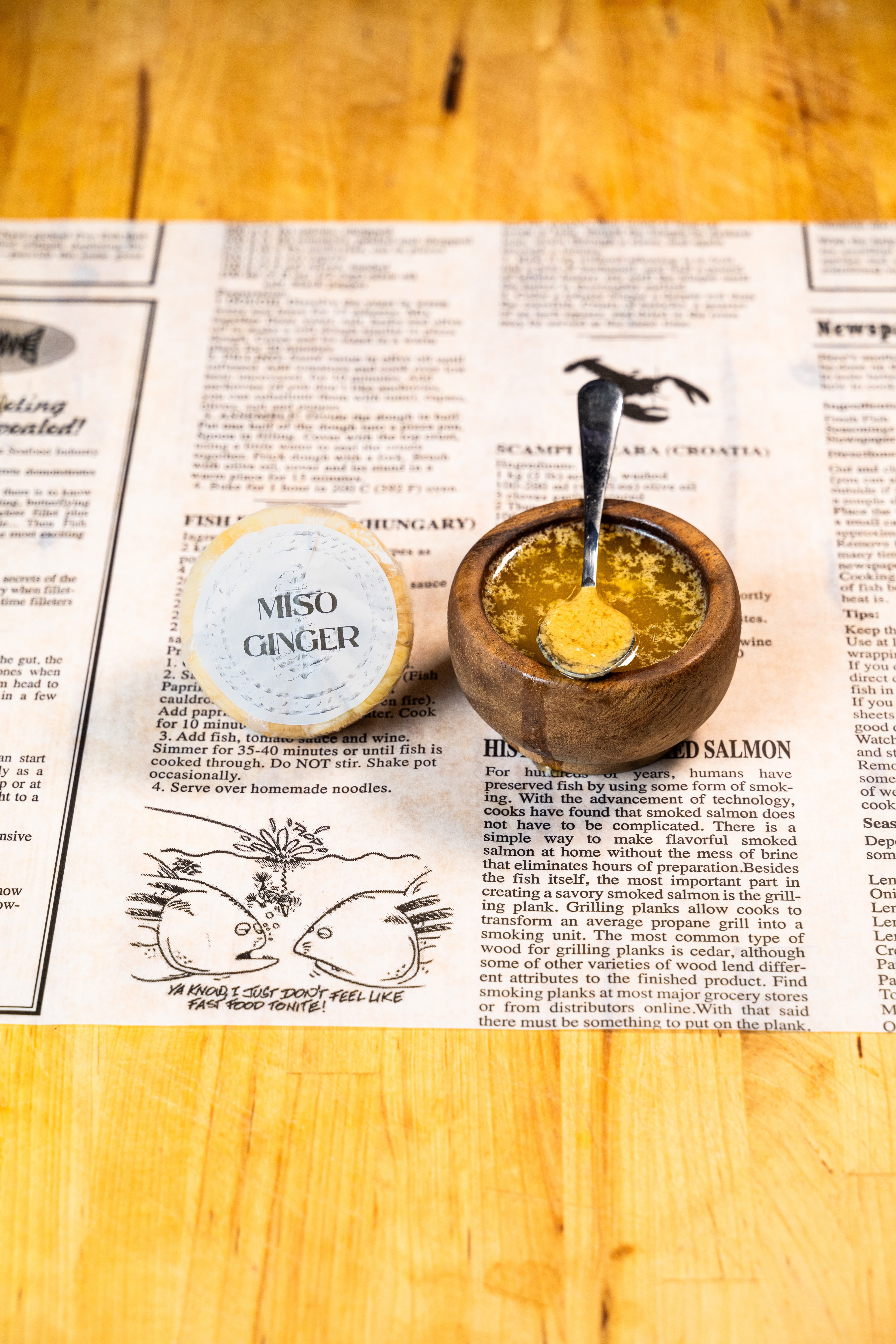 COMPOUND BUTTER - MISO GINGER (60G)