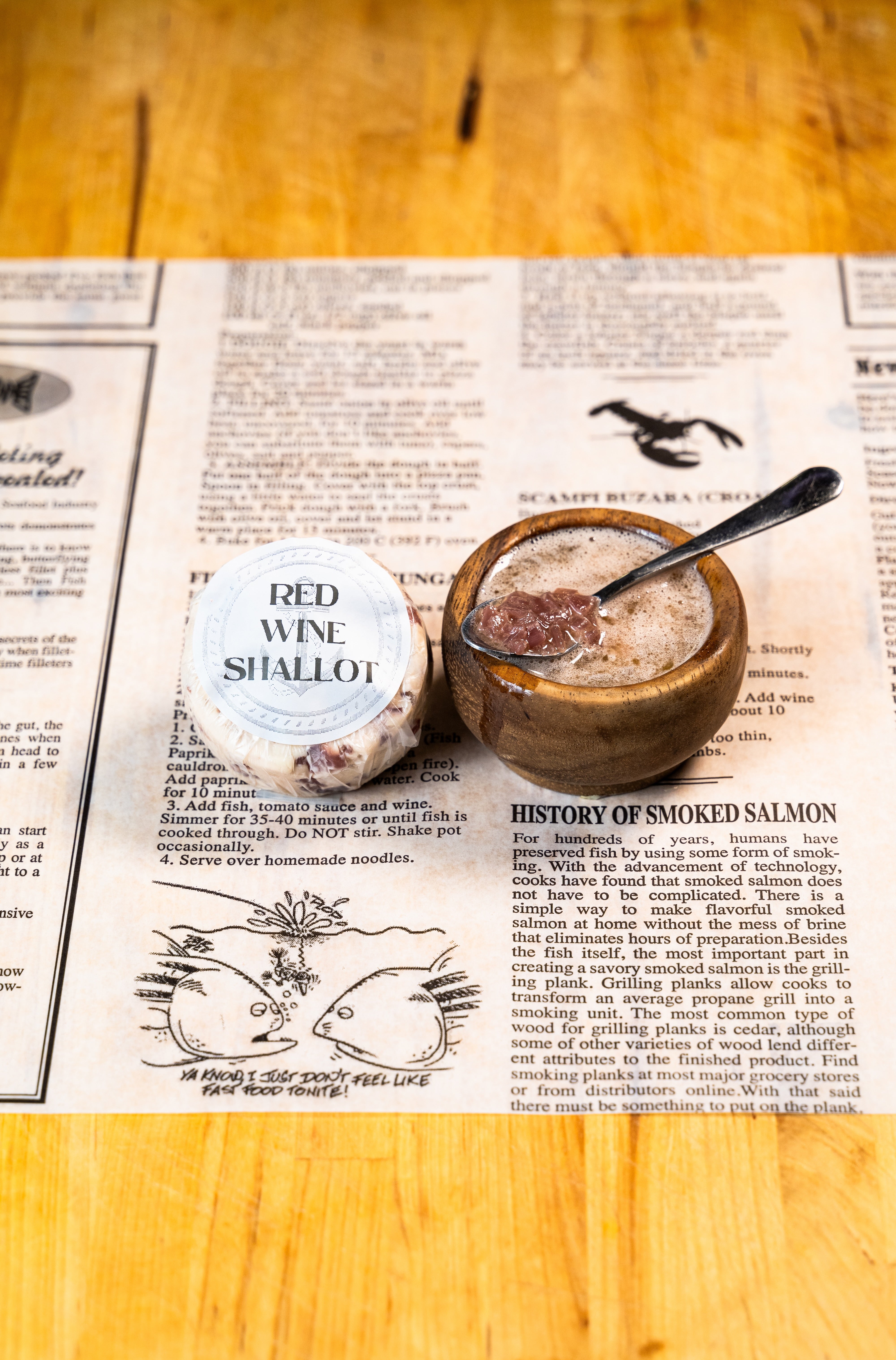 COMPOUND BUTTER - RED WINE SHALLOT (60G)