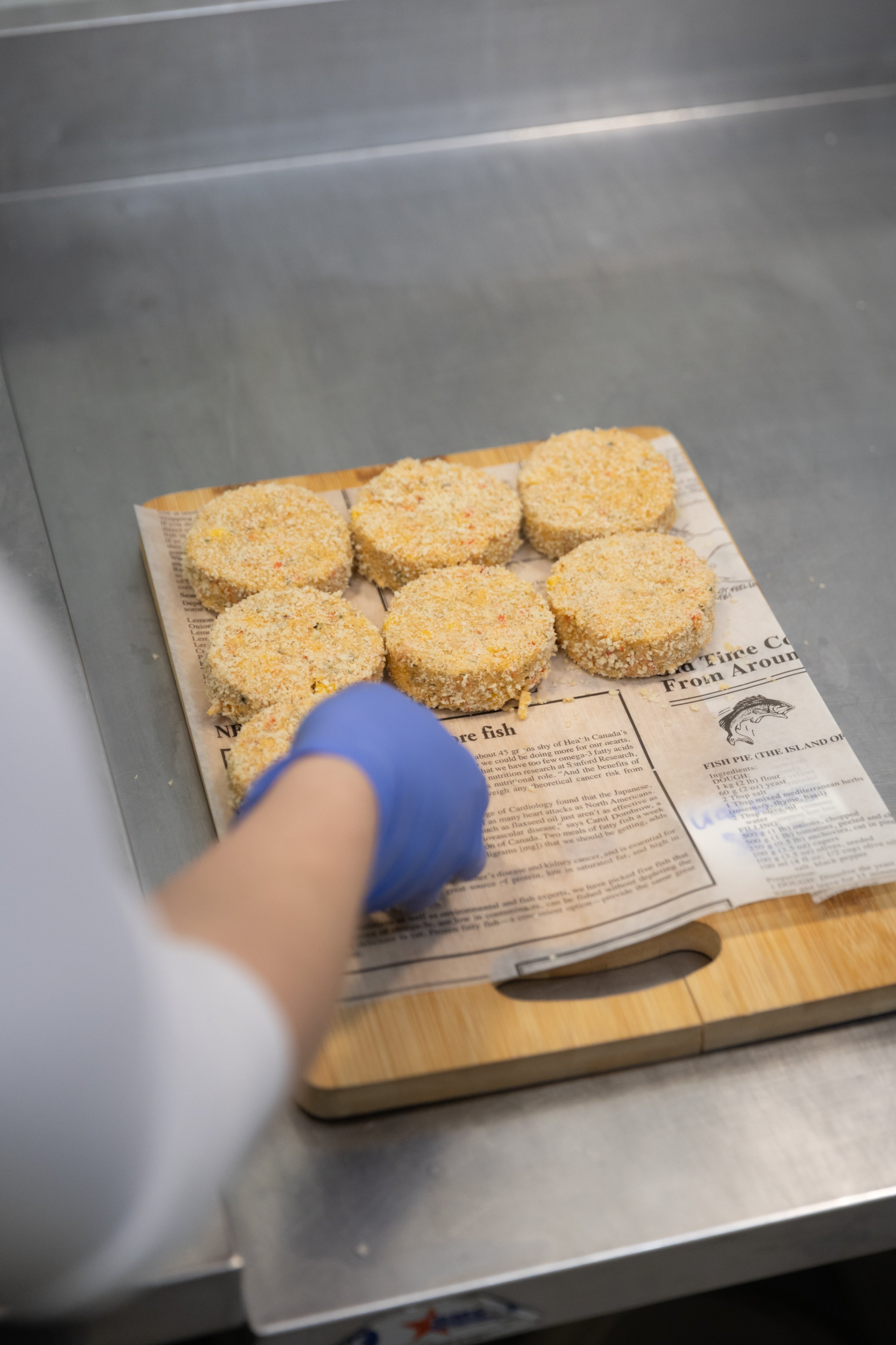 HOUSE-PREPARED CRAB CAKES