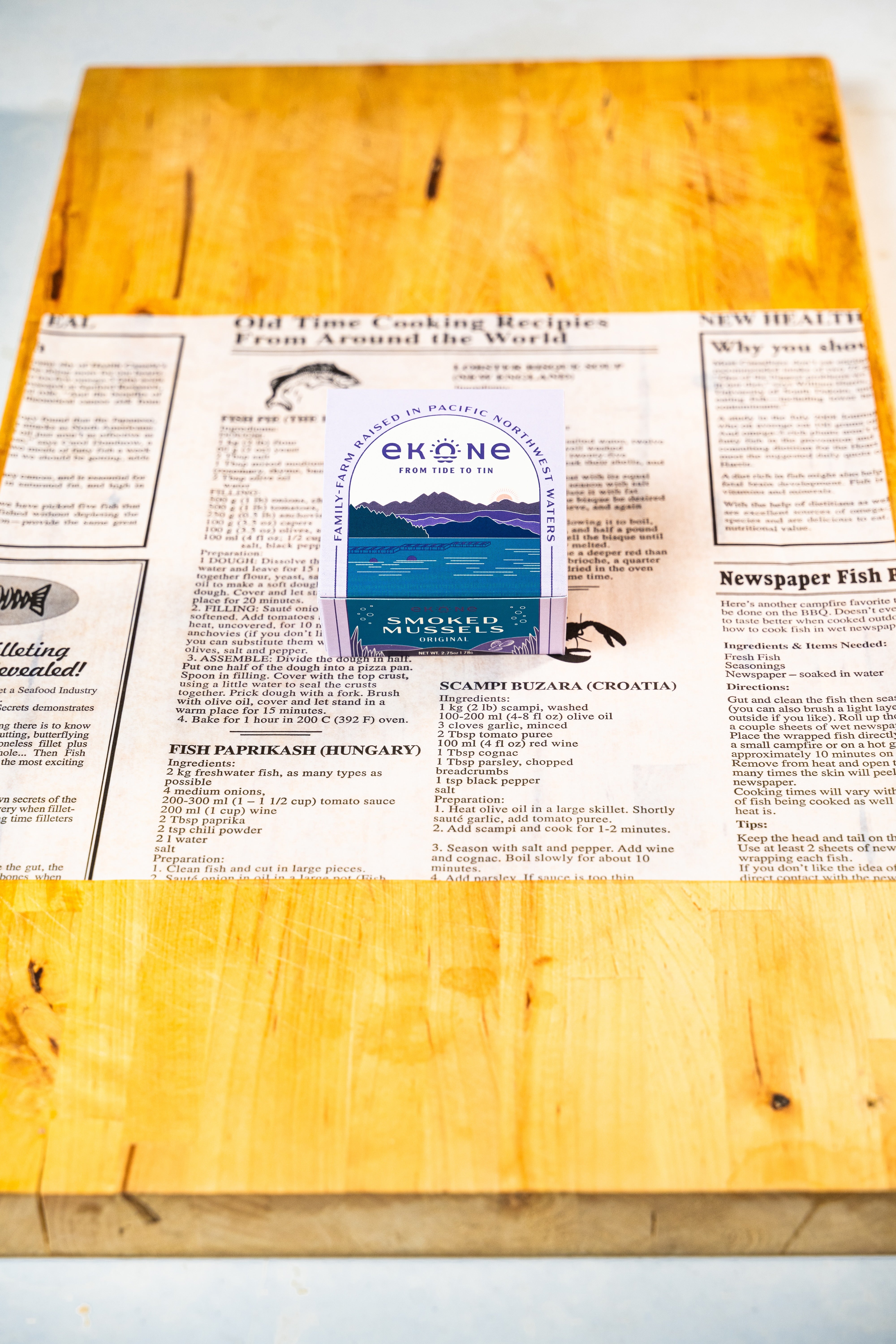 EKONE SMOKED MUSSELS (78G)