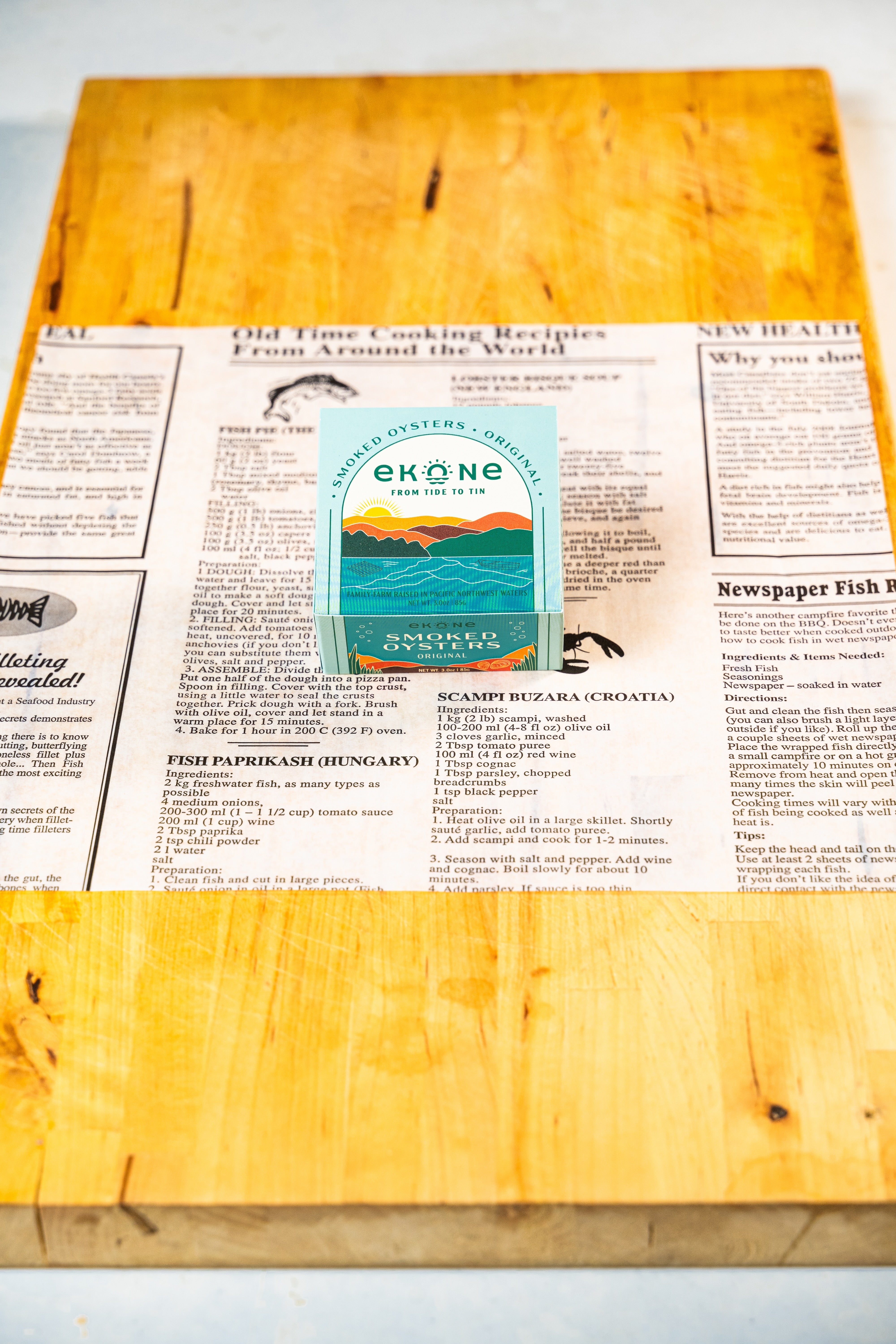 EKONE SMOKED OYSTERS (85G)