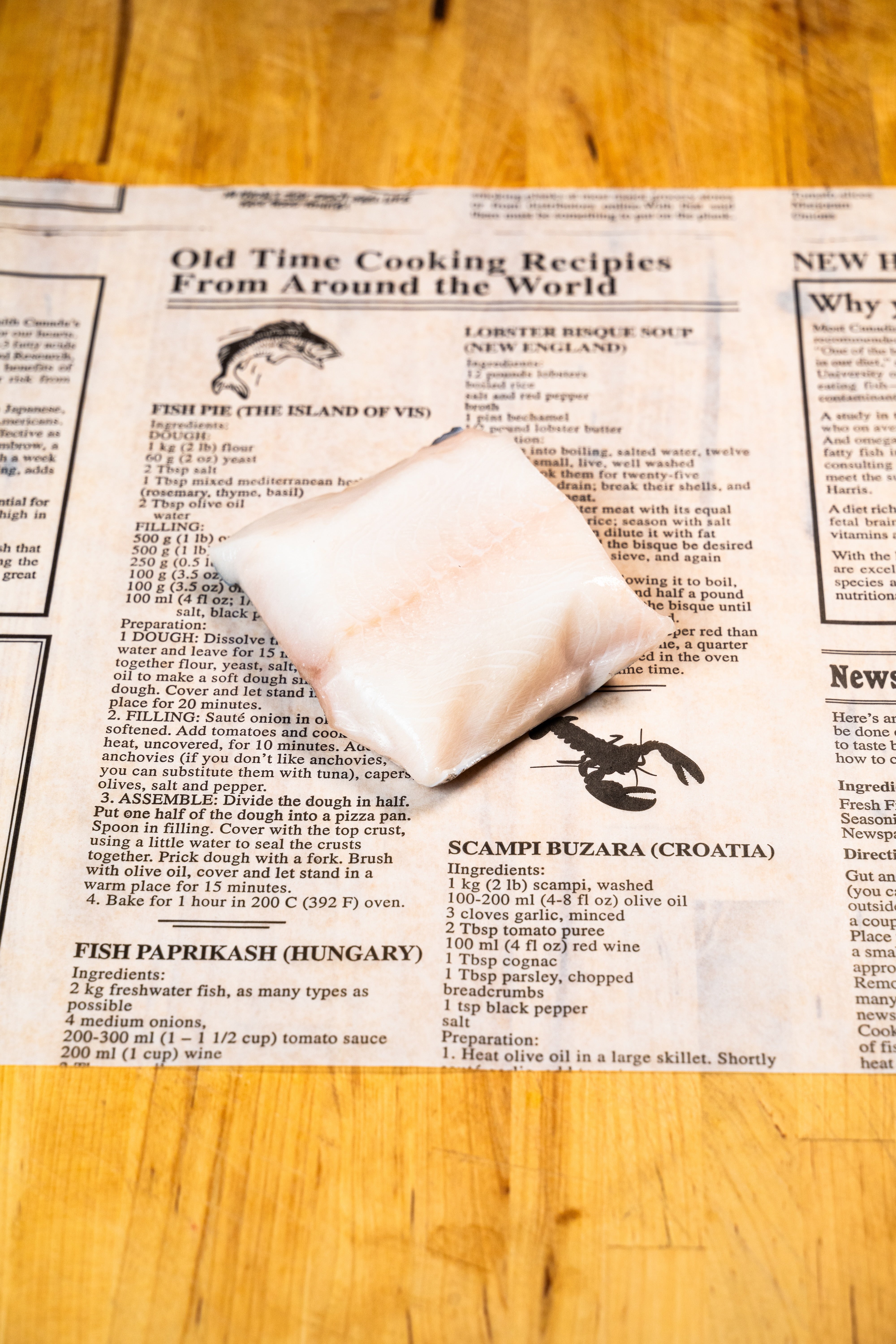 BLACK COD FILLETS
