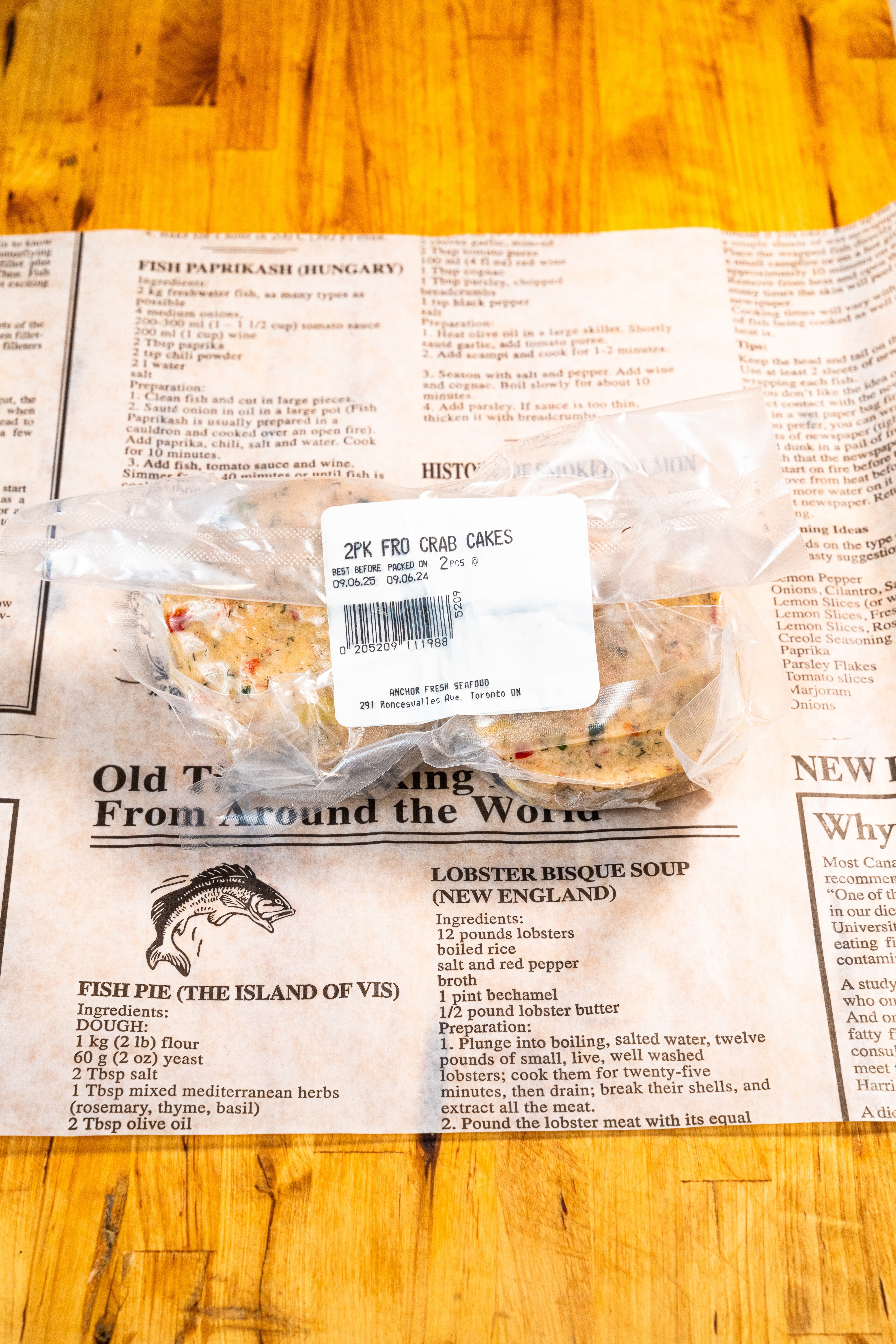 HOUSE-PREPARED CRAB CAKES