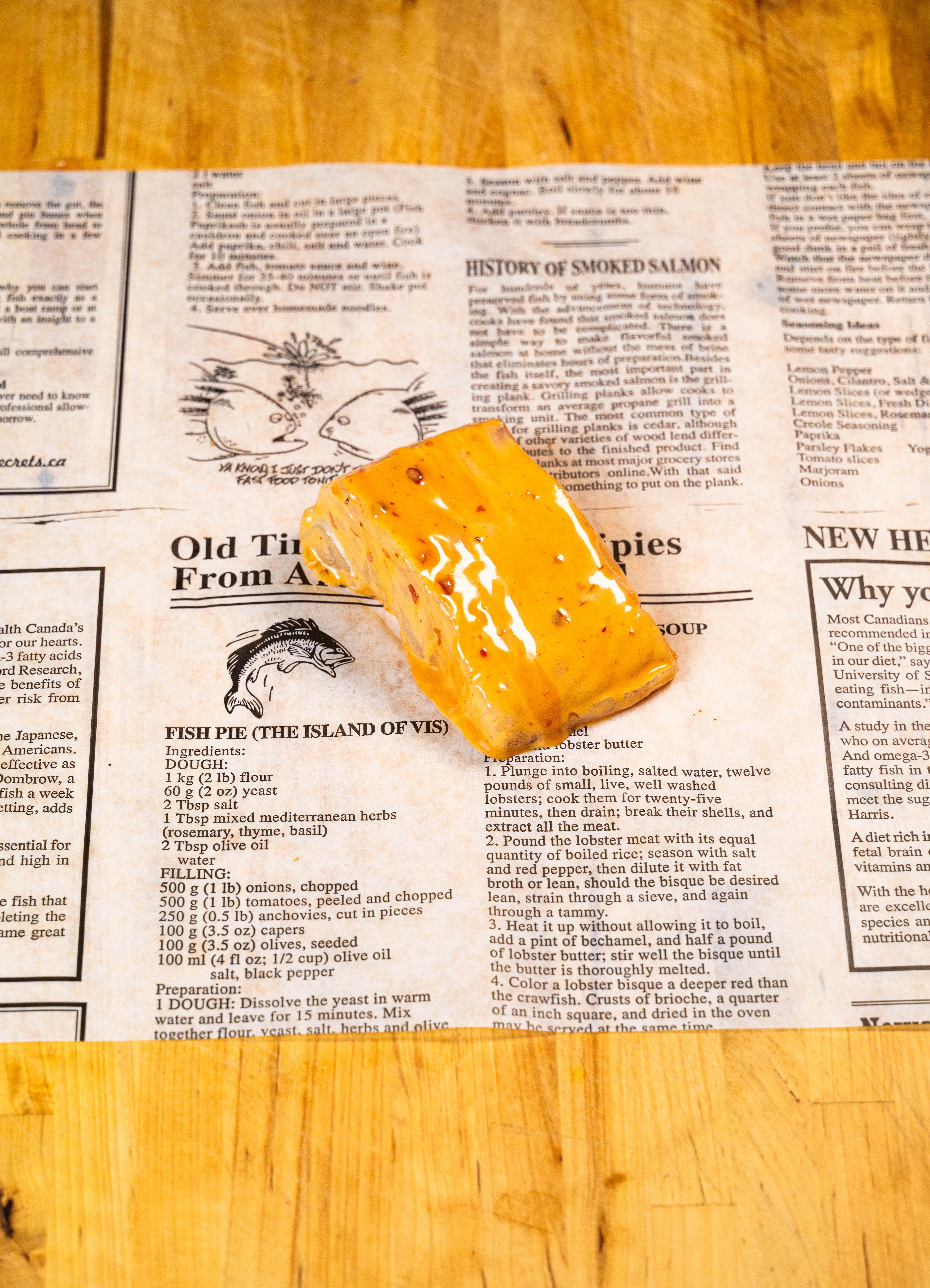 MARINATED COD LOINS (priced per LB)