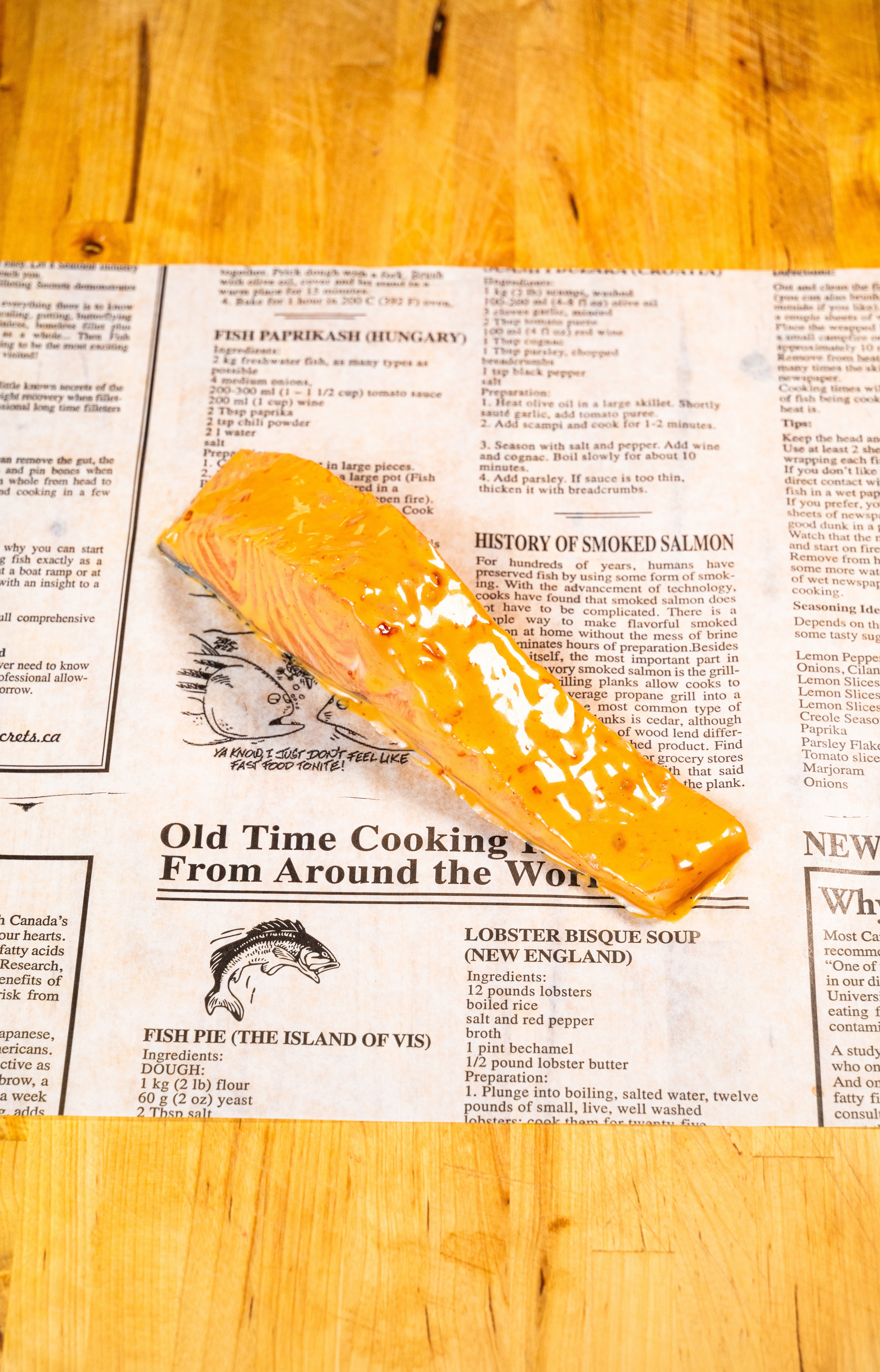 MARINATED ATLANTIC SALMON (priced per LB)