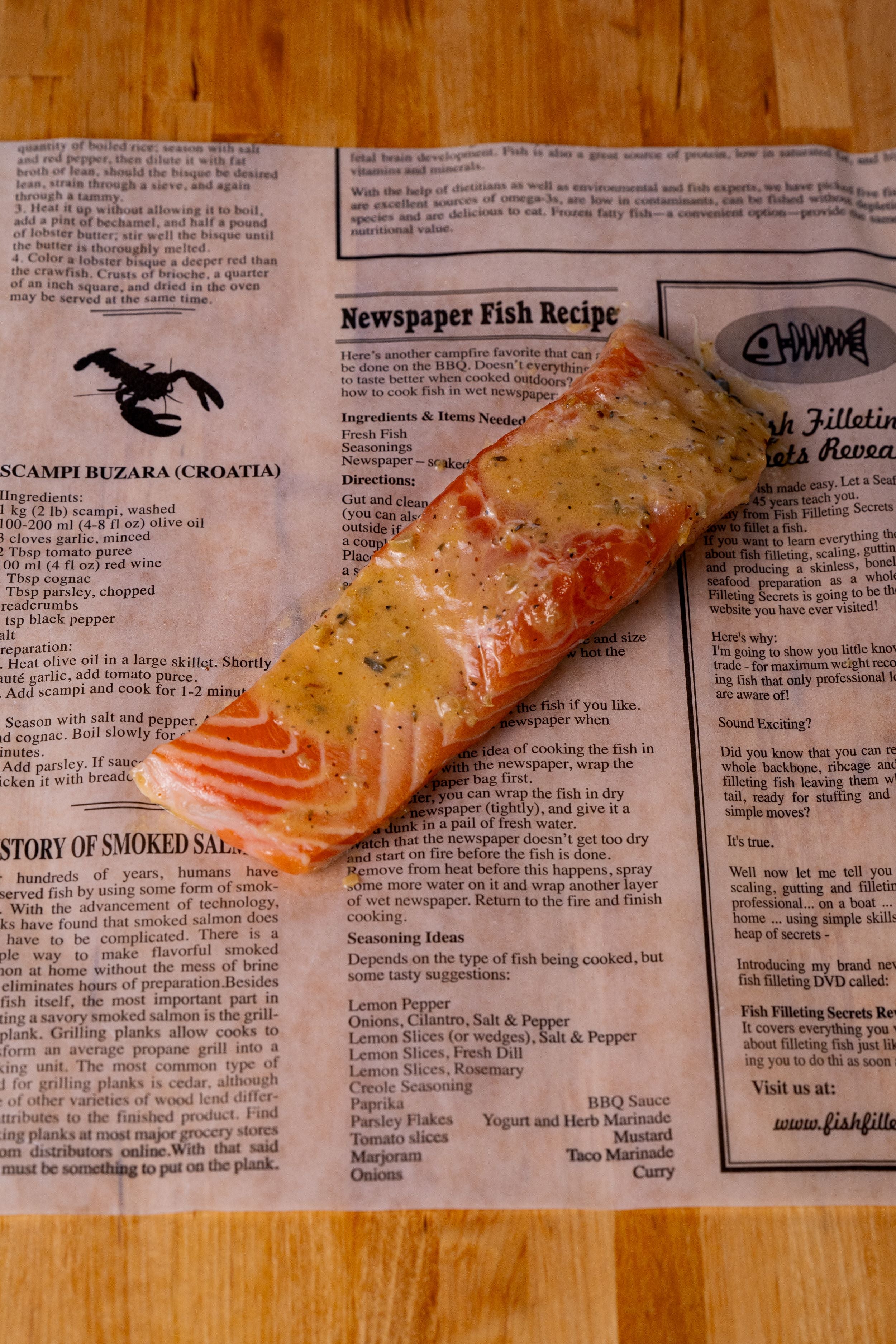 MARINATED ATLANTIC SALMON (priced per LB)