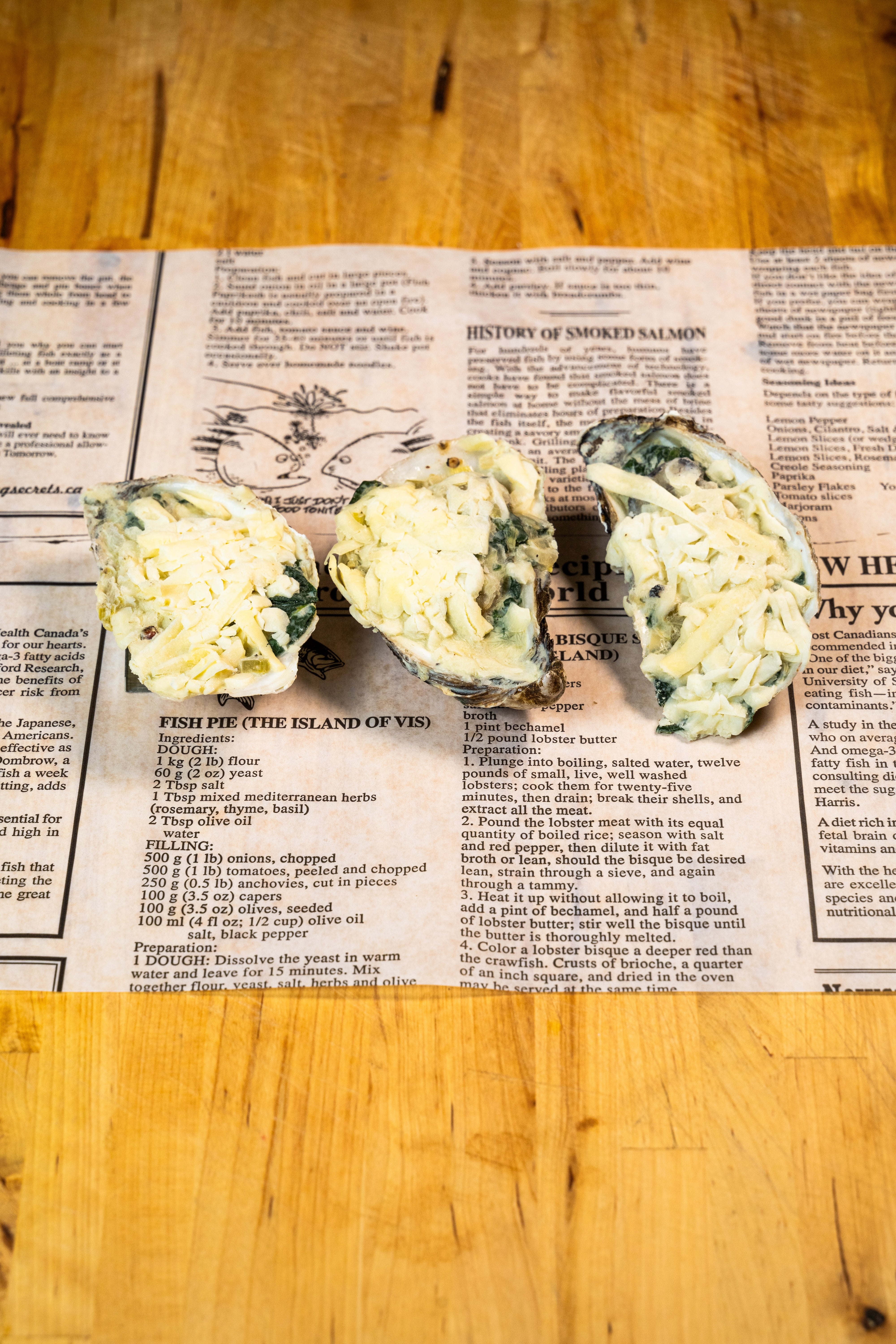 OYSTERS ROCKEFELLER (3PC)