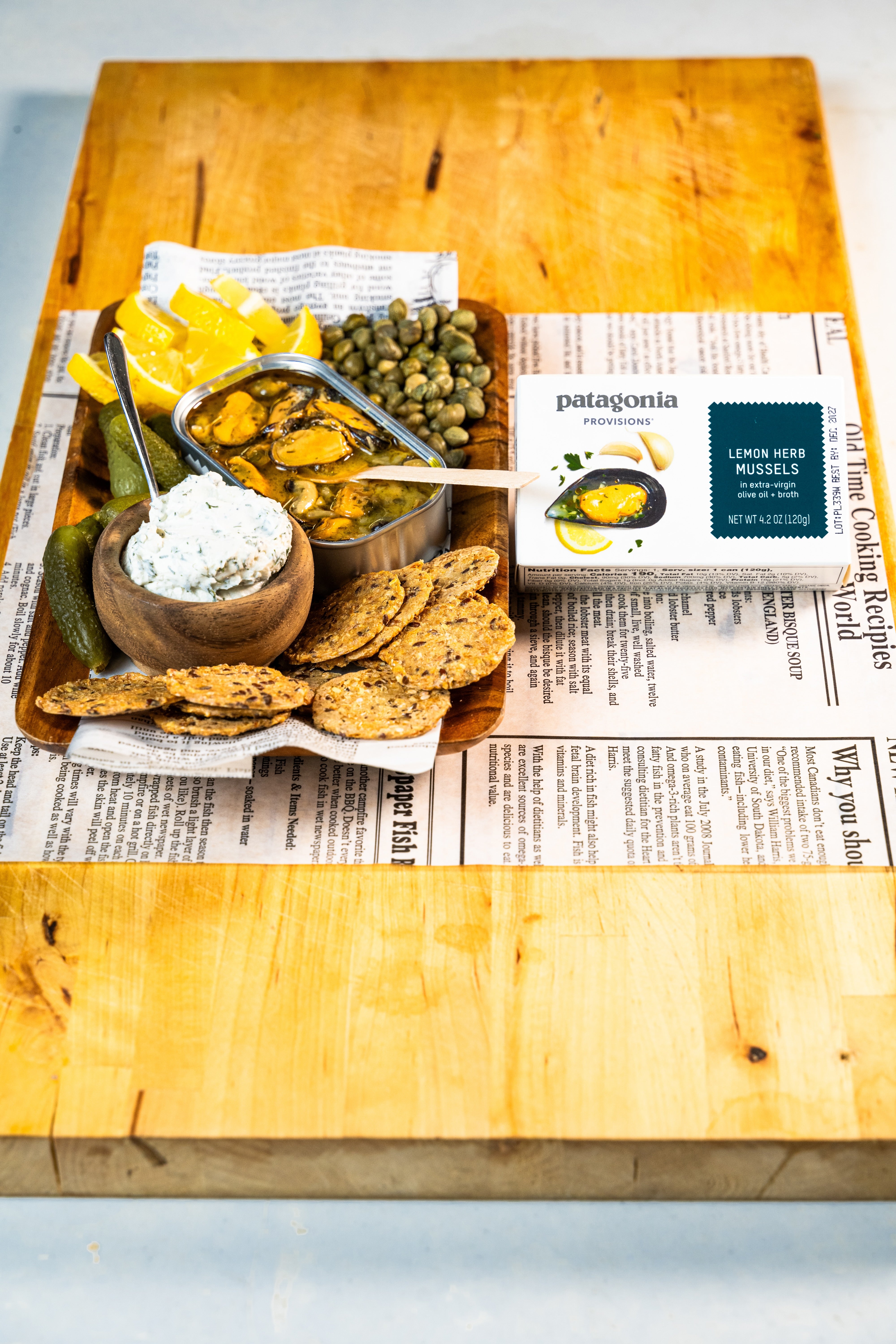 PATAGONIA LEMON HERB MUSSELS (120G)