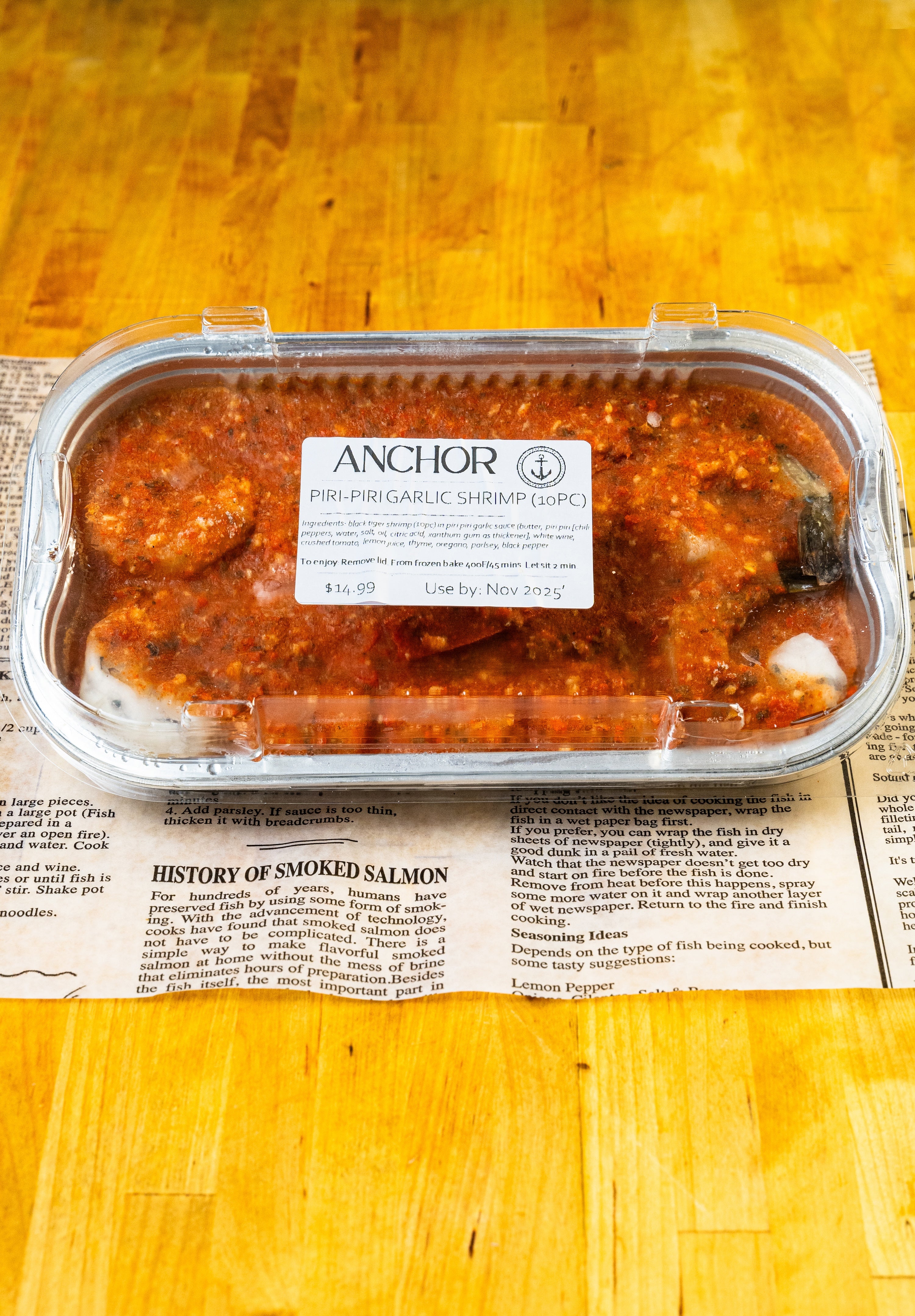 PIRI PIRI GARLIC SHRIMP (10PC)