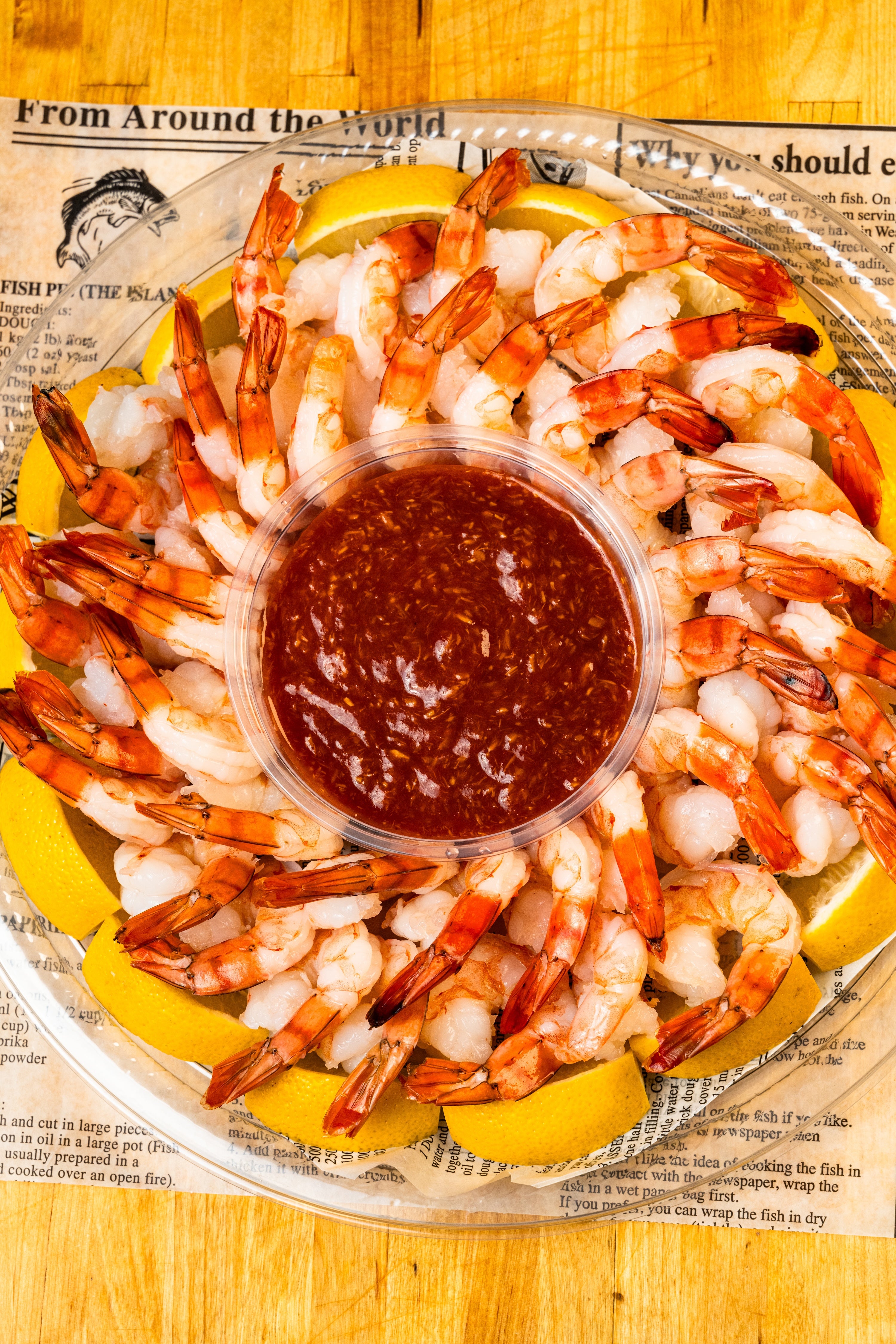 SHRIMP COCKTAIL PLATTER