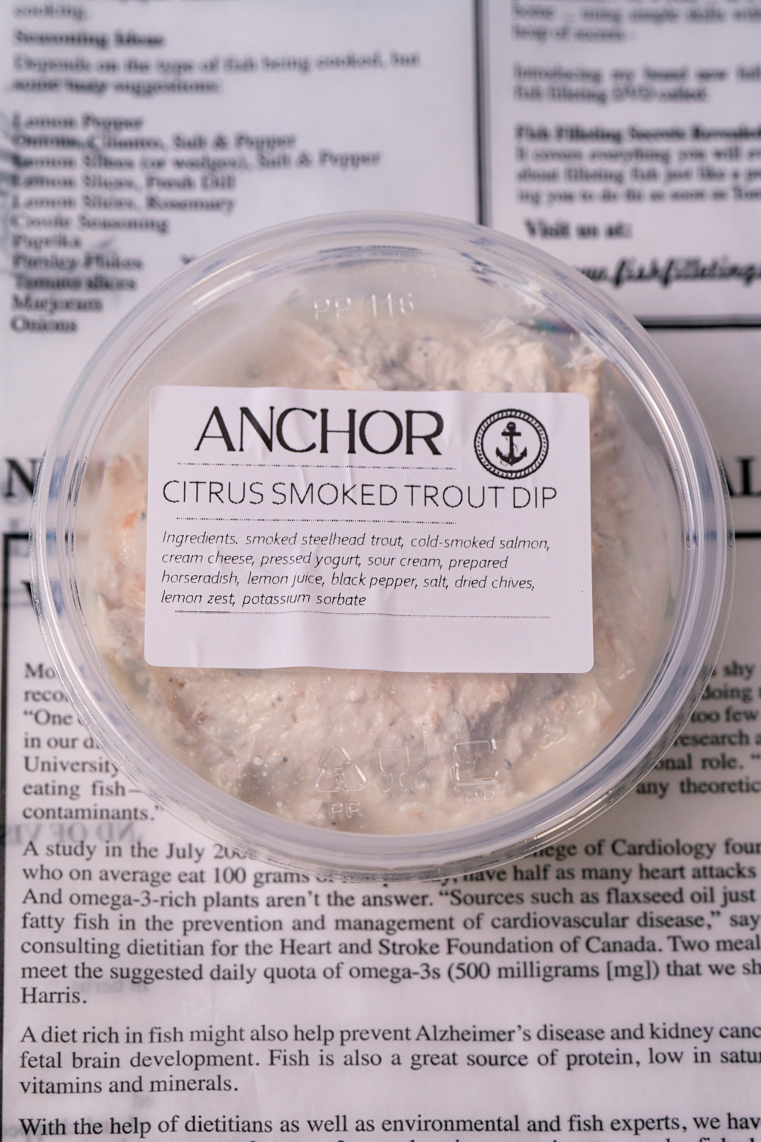 CITRUS SMOKED TROUT DIP (225G)