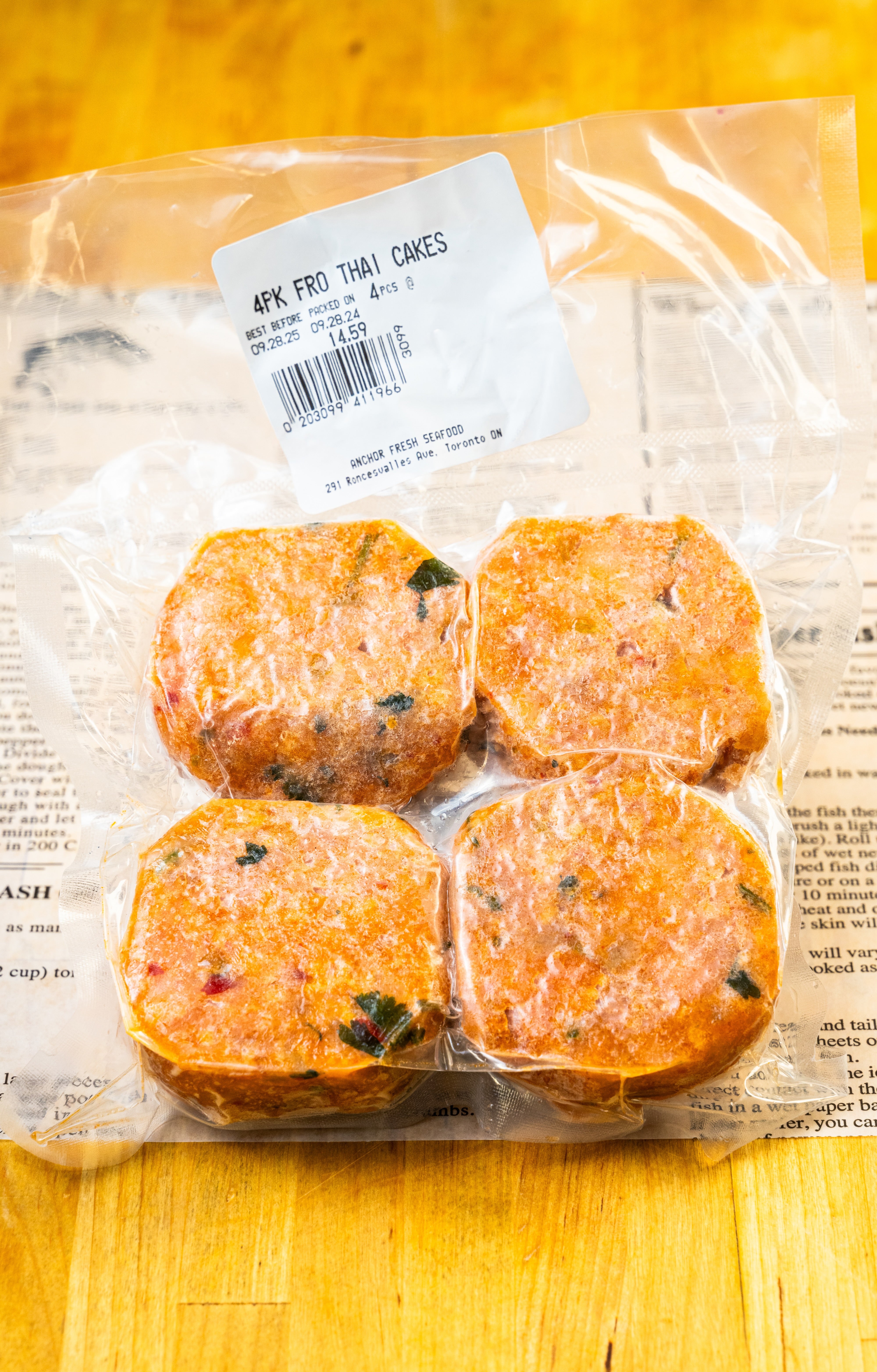 HOUSE-PREPARED SALMON THAI CAKES