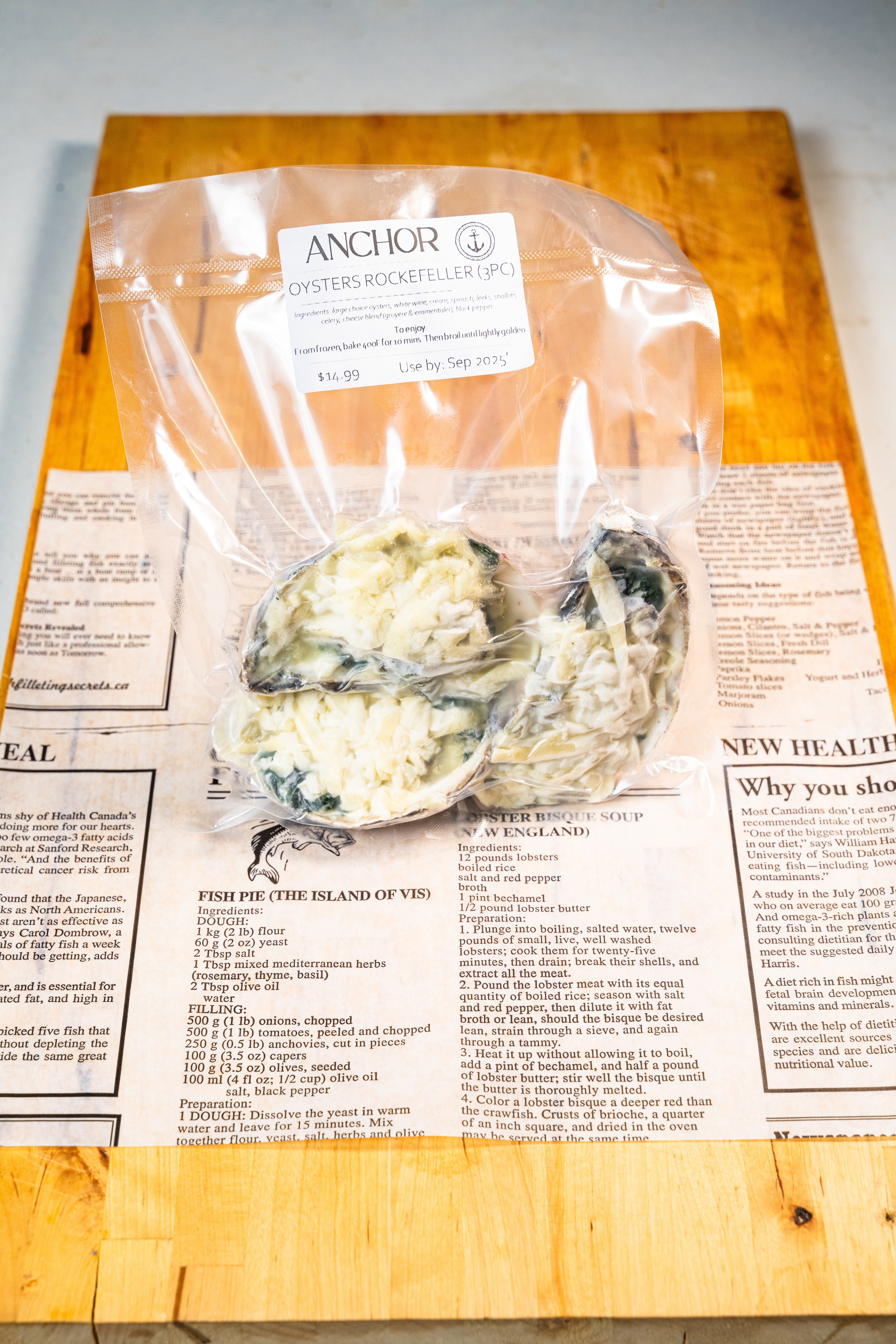 OYSTERS ROCKEFELLER (3PC)