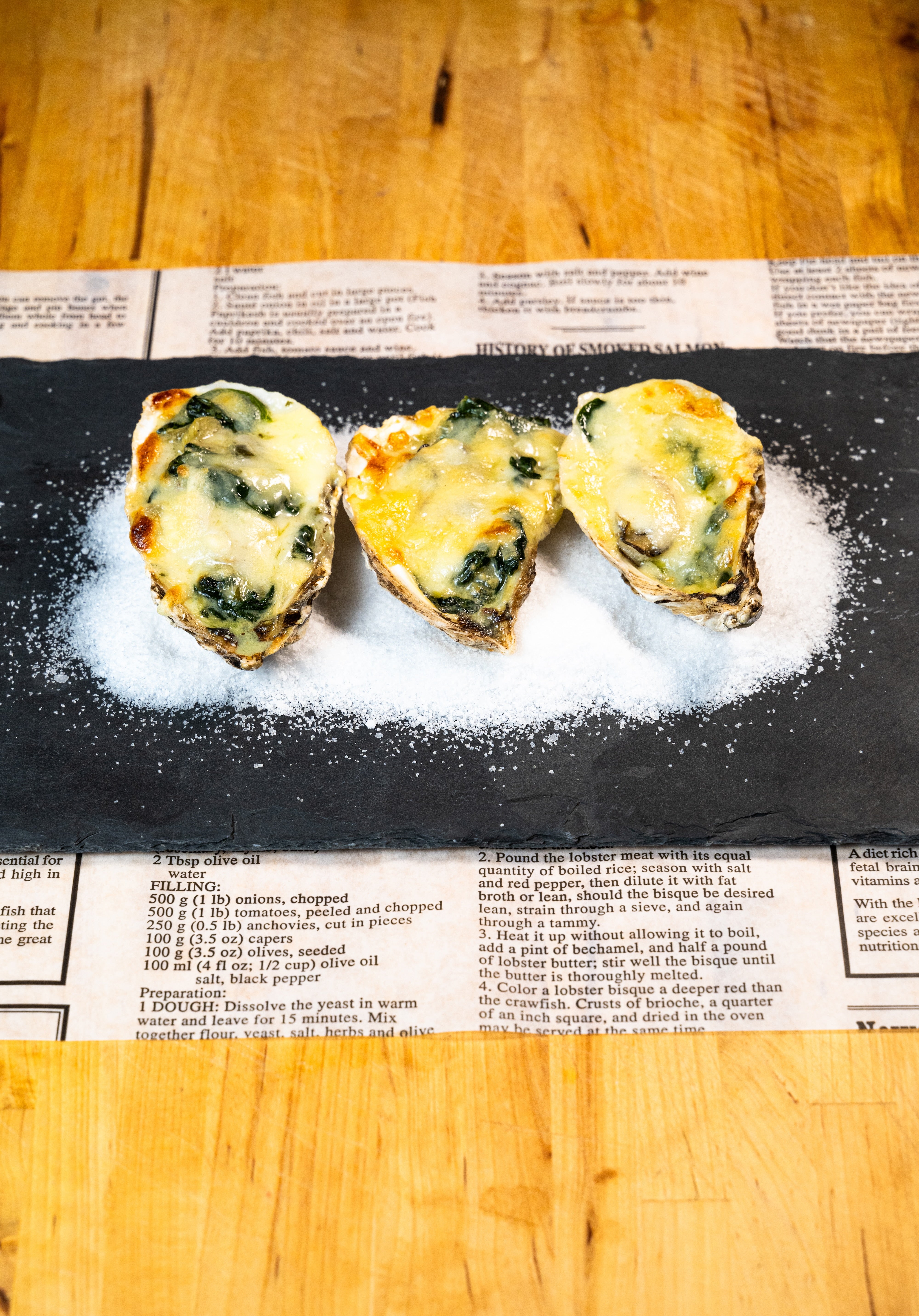 OYSTERS ROCKEFELLER (3PC)