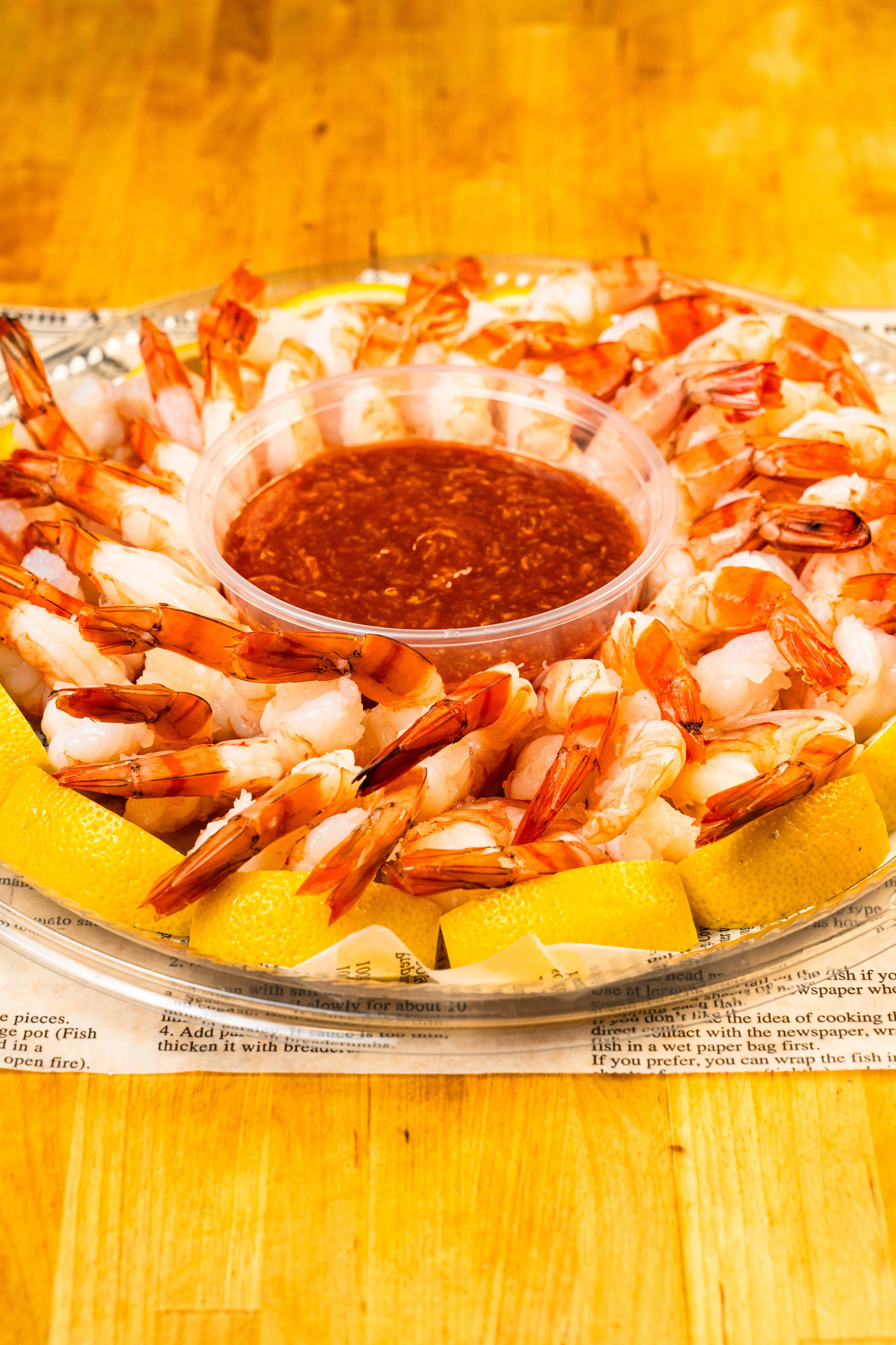 SHRIMP COCKTAIL PLATTER