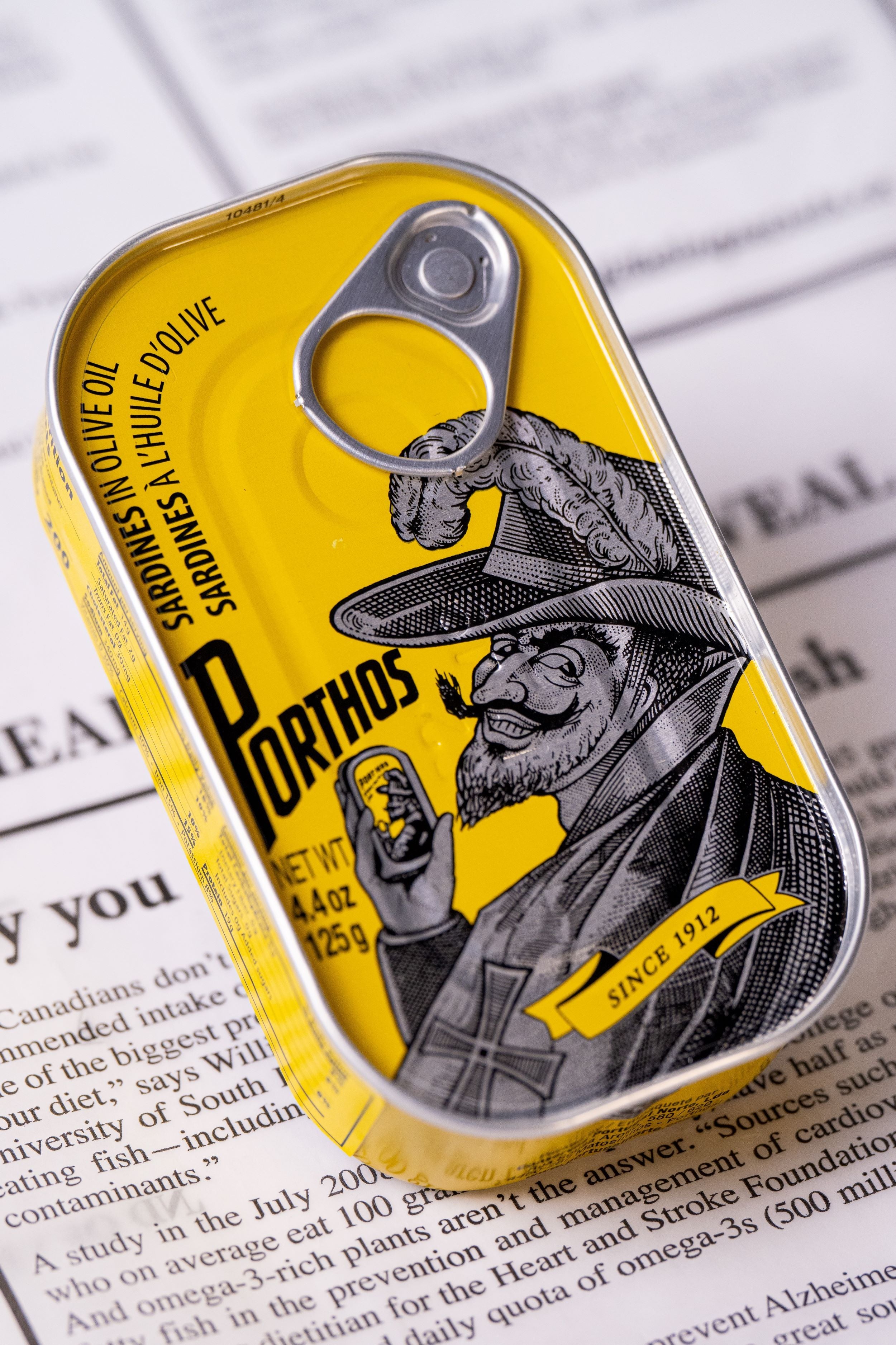 PORTHOS SARDINES IN OLIVE OIL (125G)