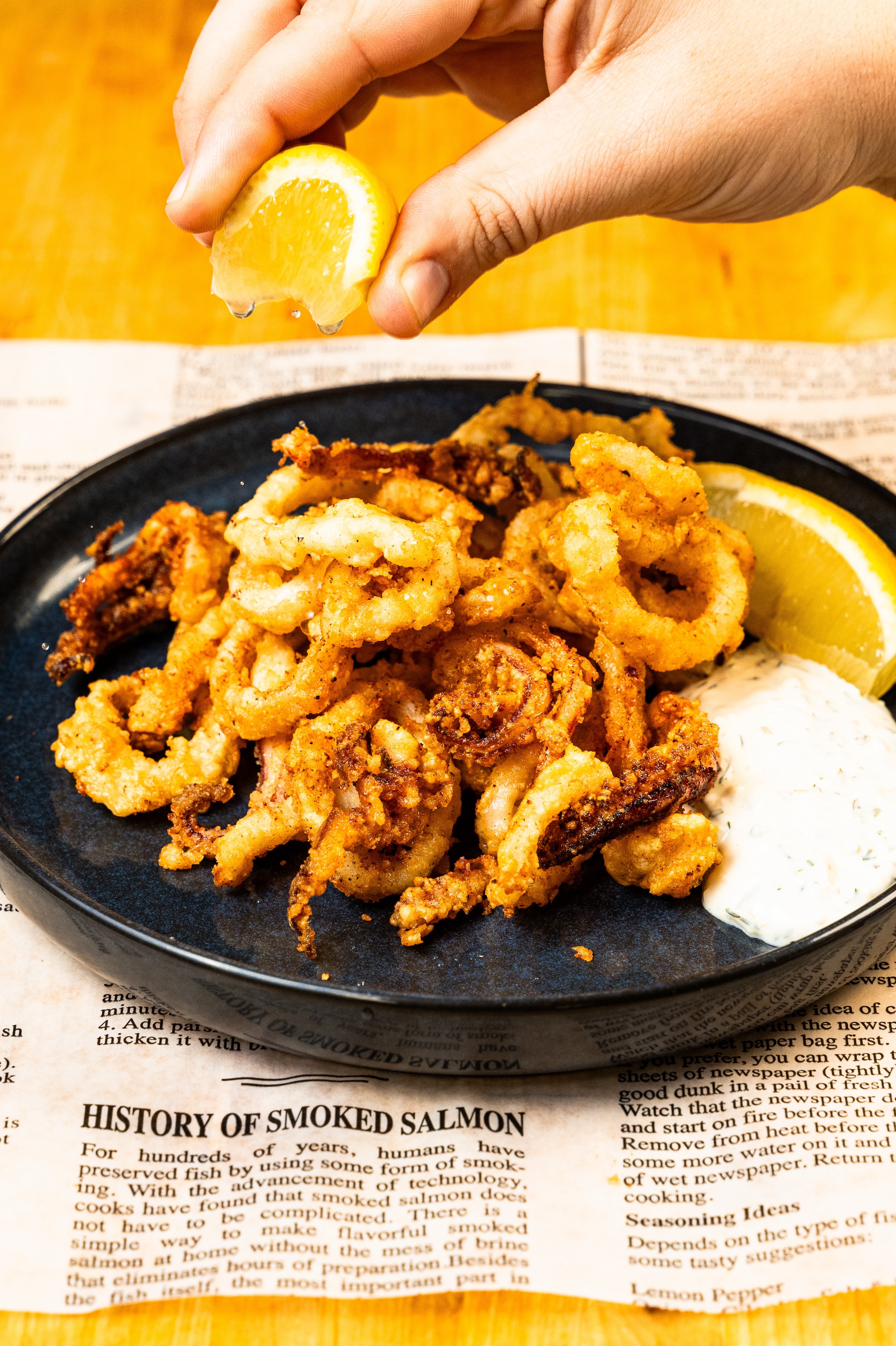 SALT & PEPPER CALAMARI (300G)