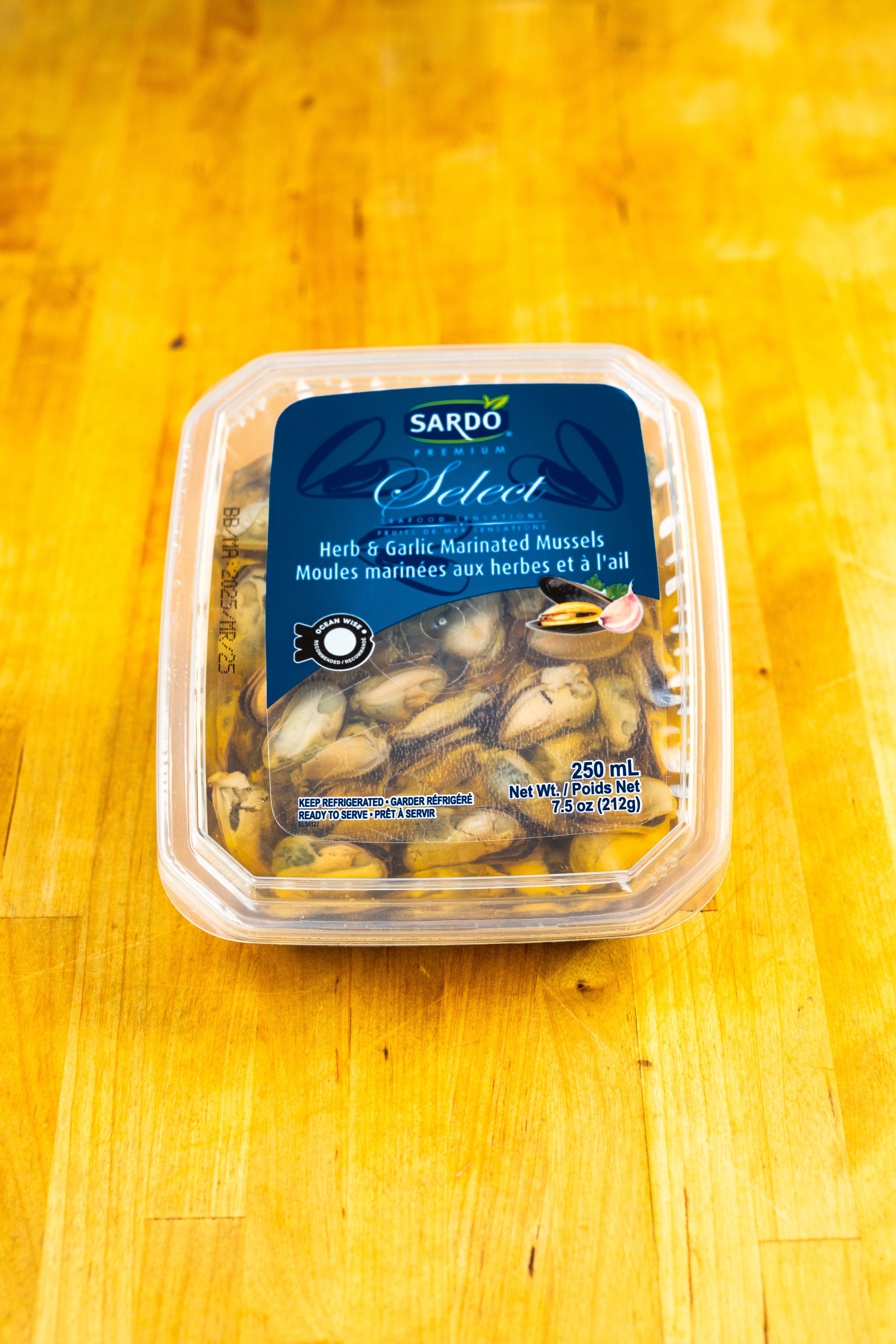 SARDO MARINATED MUSSELS (250ML)